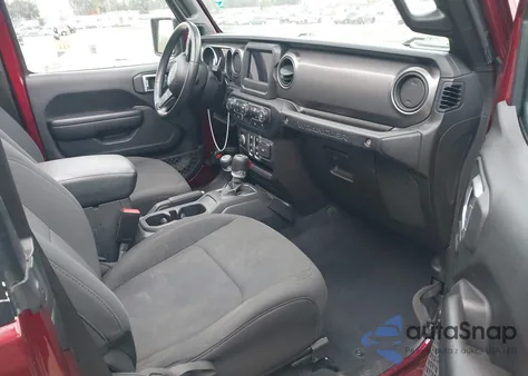 2021 Jeep Wrangler Sport S 4X4 from USA, damaged, VIN 1C4GJXAN7MW752845